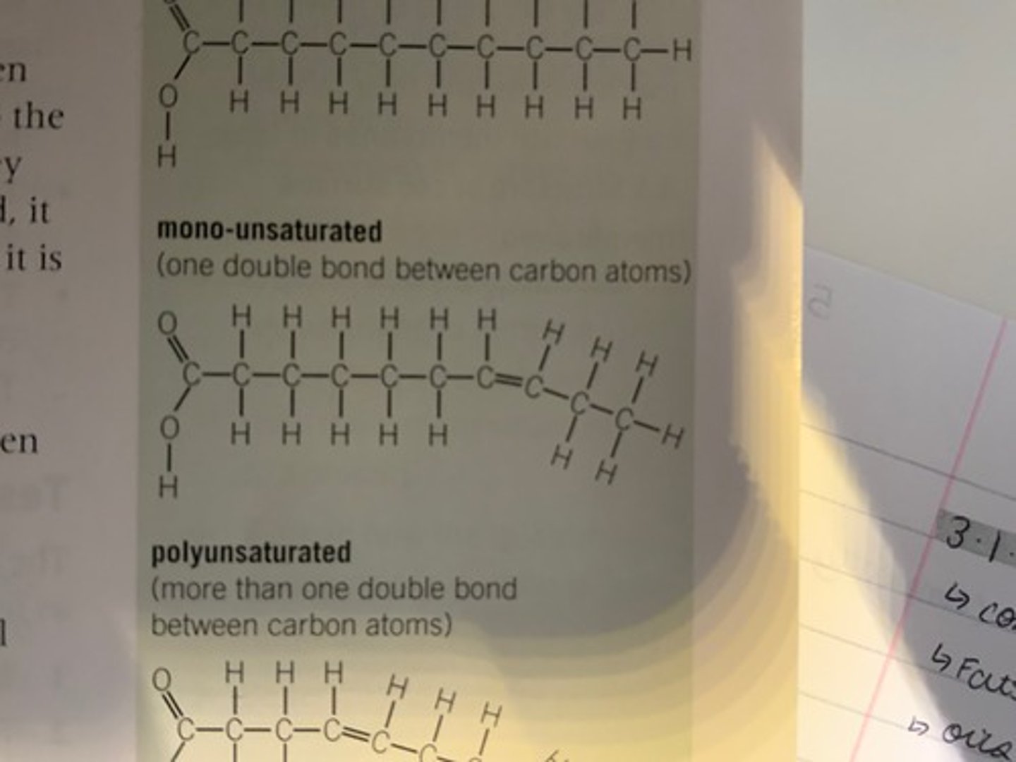 <p>This is when there is one C=C double bond.</p>