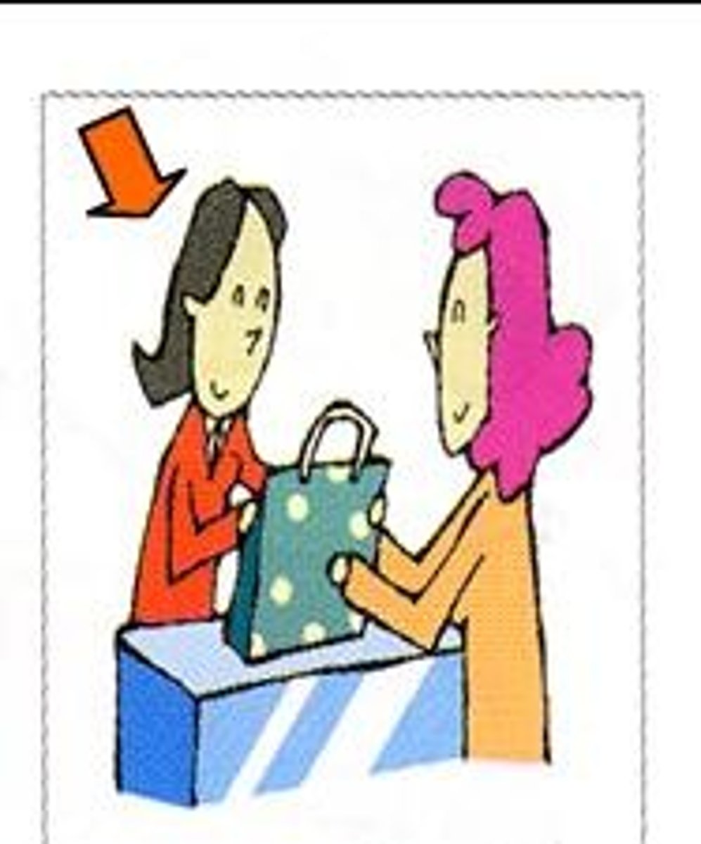 <p>shop assistant</p>