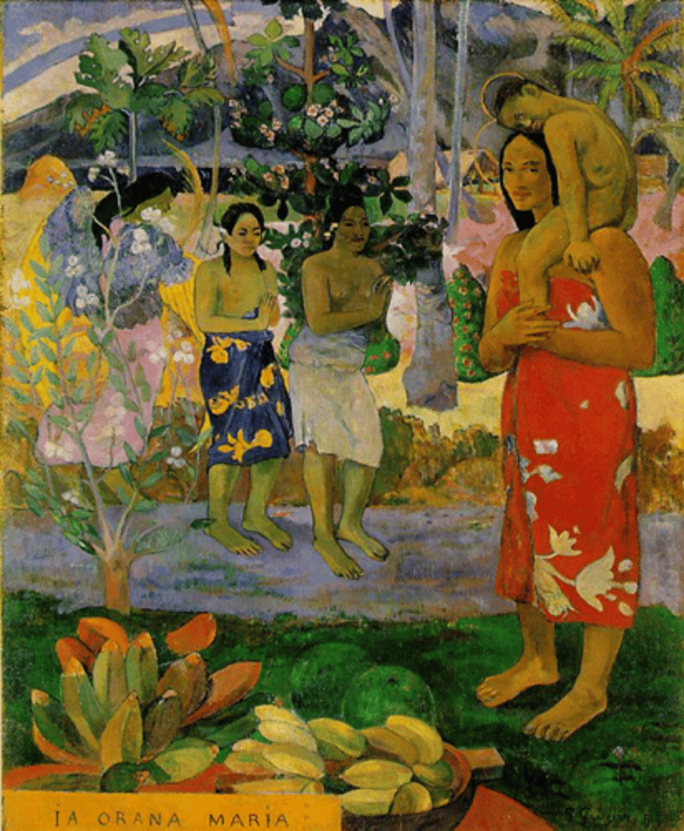 <p>Paul Gauguin, 1891, oil o/canvas</p>
