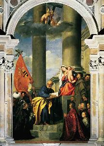 <p>Pesaro Altarpiece</p>