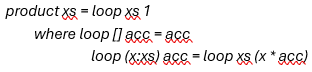 <p>When the last call of the function calls itself with new arguments, or returns a value. Tail recursion use constant stack space and an accumulator.</p>