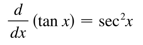 sec^2(x)