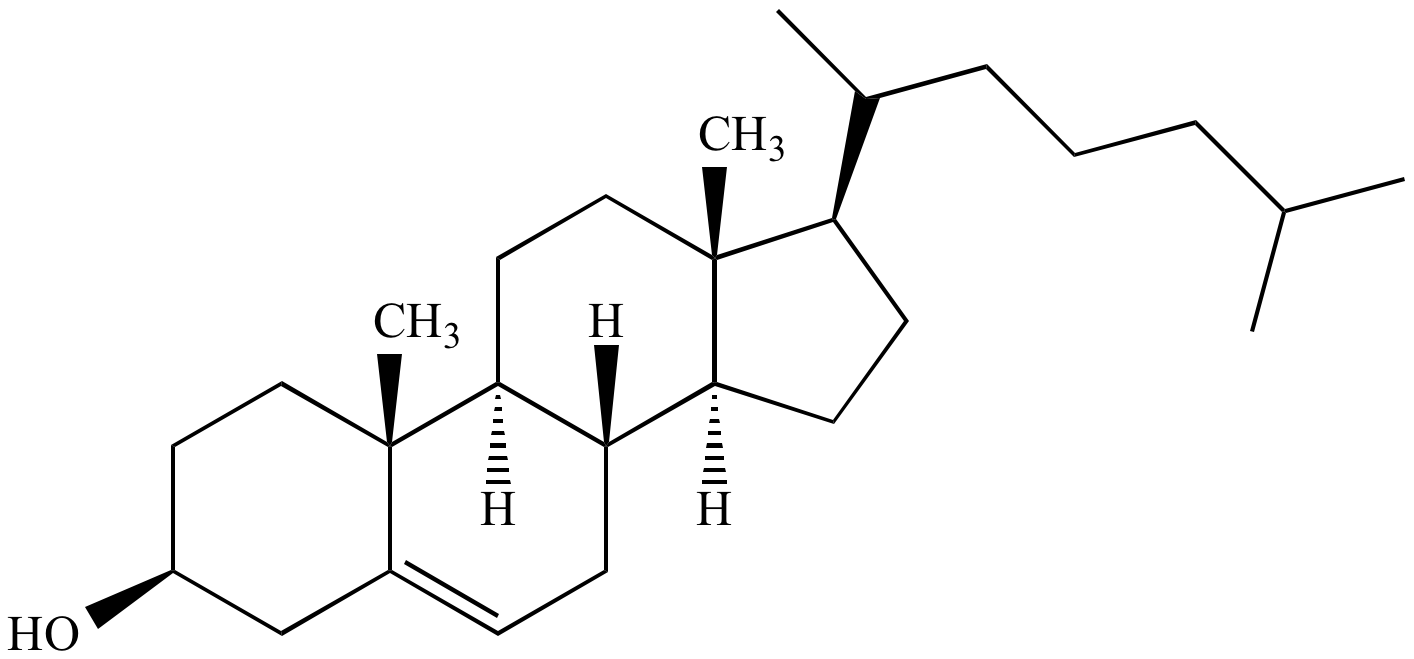 * a class of an organic compound that have a specific molecular structure consisting of four fused rings. 
* class of lipids that are derived from cholesterol