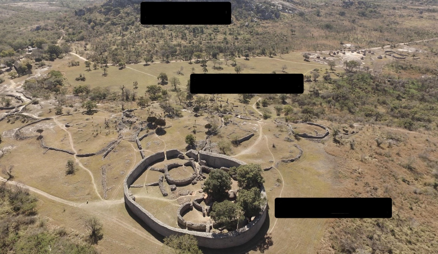 <p>identify the sections (great enclosure, hill complex, valley complex)</p>