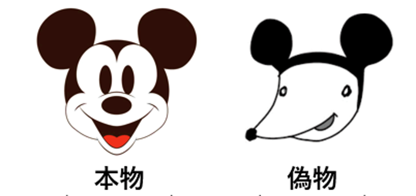 <p>にせの ～giả</p>
