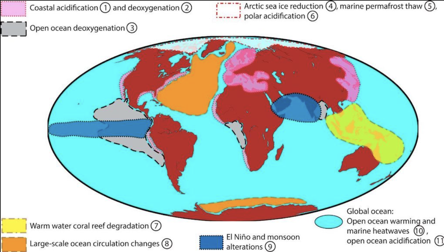 <p>Tipping points associated with oceans</p>