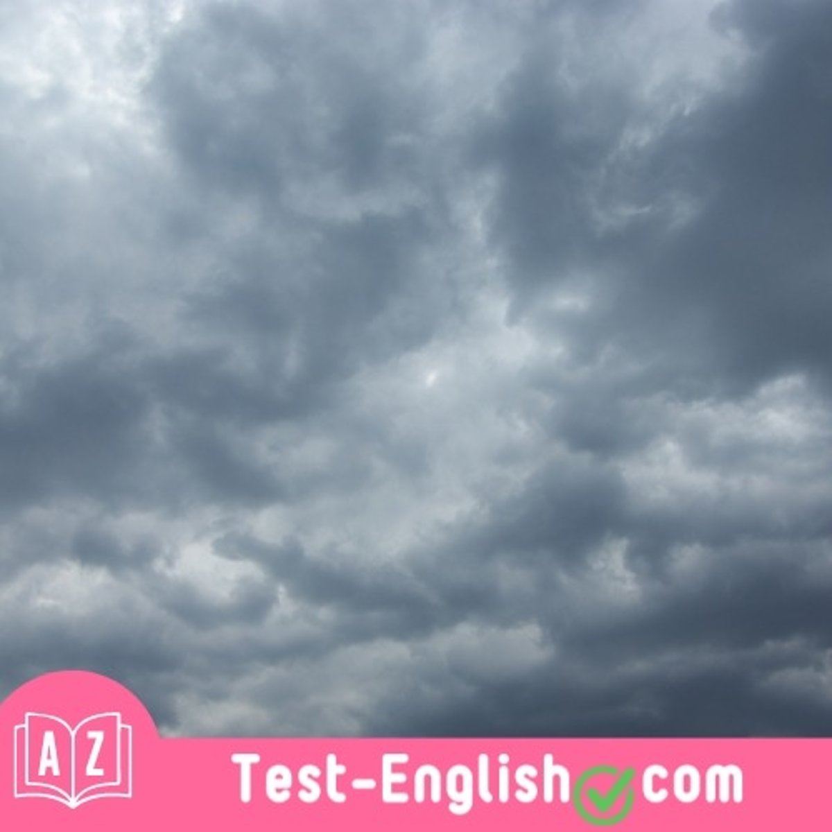 <p>The sky was completely _____, and it looked like rain was imminent.</p>