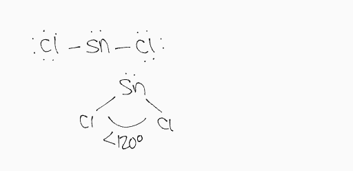 EG: trigonal planar

MG: bent

Bond Angle: <120