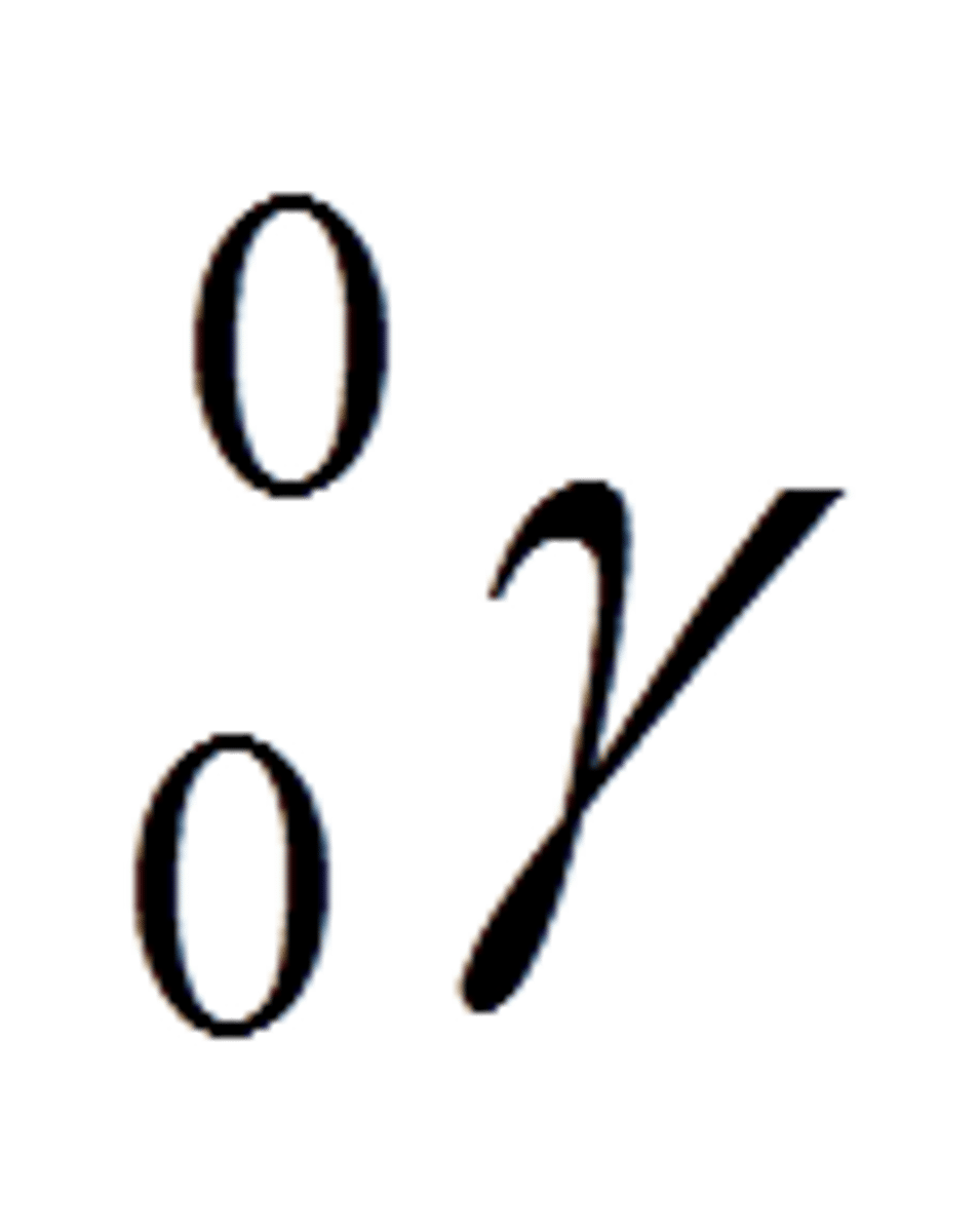 <p>high-energy radiation emitted by unstable nucleus.</p>