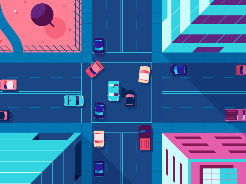 <p><span>Place where two or more roads meet or cross each other.</span></p>