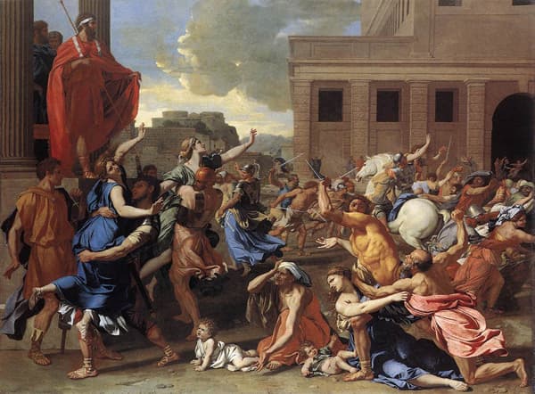 <p>Abduction of the Sabine Women</p>