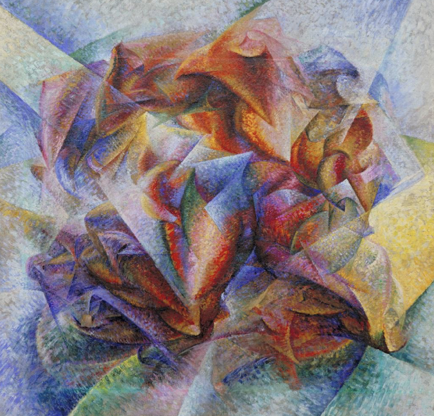 <p>Dynamism of a Soccer Player (1913)</p>