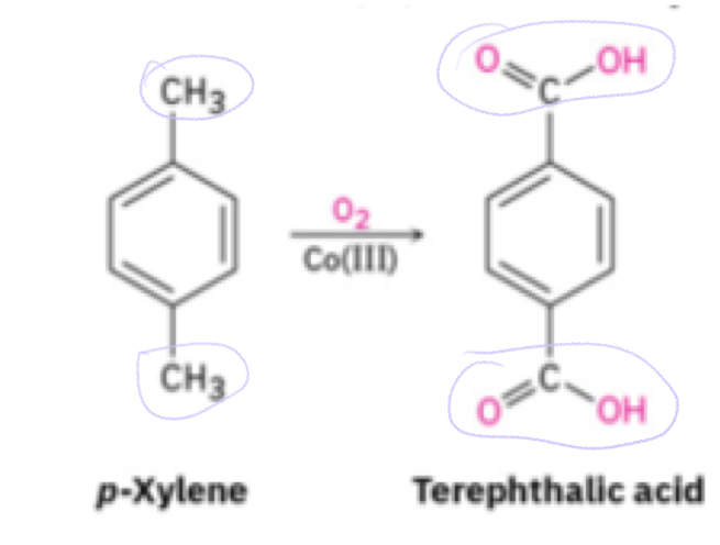 <ul><li><p>Hydrogen that is attached to the first carbon </p></li><li><p>If there are 2 Benzylic hydrogens, reaction happens twice </p></li></ul><p></p>