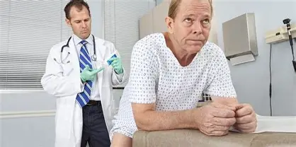 <p><span style="color: rgb(28, 144, 112);">@ age </span><span style="color: rgb(28, 144, 112);"><strong><span>50</span></strong></span></p><ul><li><p>Digital Rectal Exam <span style="color: rgb(158, 94, 11);"><span>(</span><strong><span>DRE</span></strong><span>)</span></span></p></li><li><p><span style="color: rgb(158, 94, 11);"><strong><span>PSA</span></strong></span><strong> </strong>(blood test)</p></li></ul><p></p>