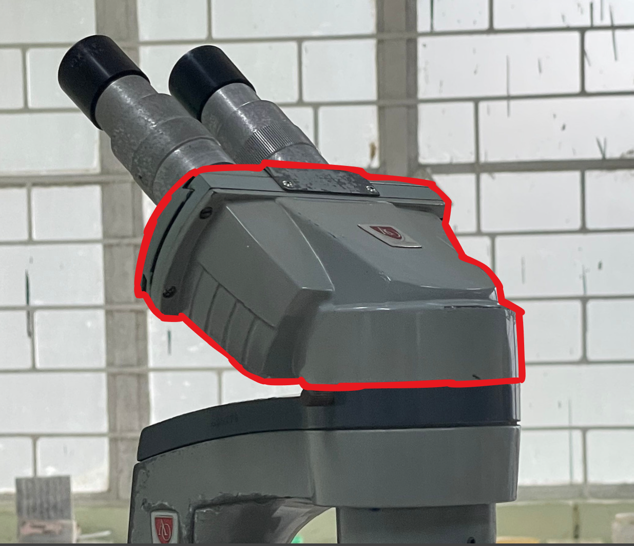 <p>Identify the microscope part</p>