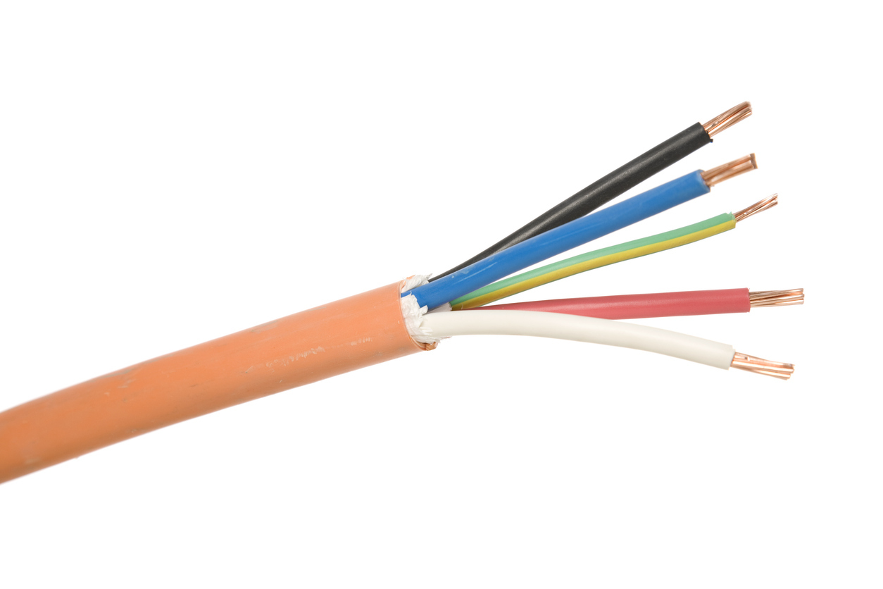 <p><span>Cable with a fire-rated jacket designed for use in plenum spaces (air-handling ducts), producing less smoke in a fire.</span></p>