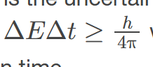 <p>states that the more precisely the energy of a system is known, the less precisely its time duration can be known, and vice versa. </p>