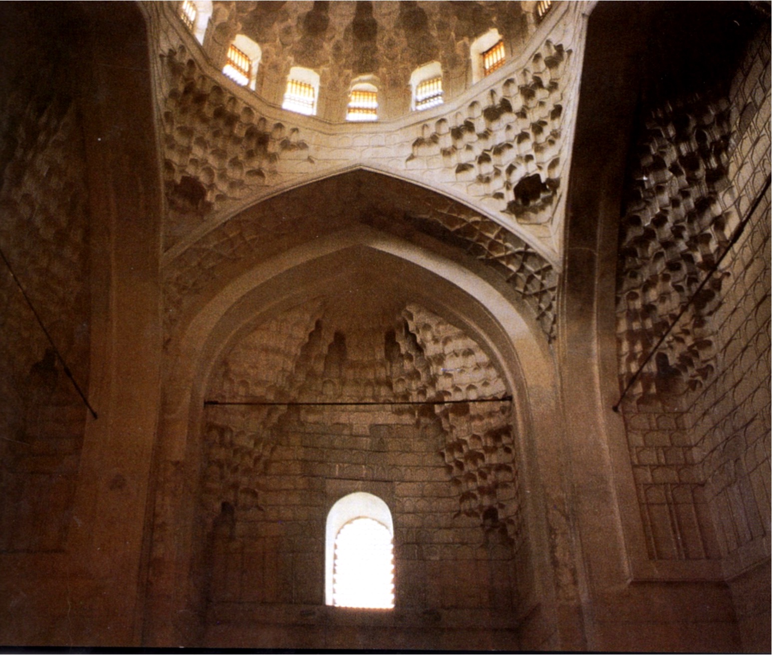 <p><span>Muqarnas Dome, Shrine of Ahmad Yasavi, Turkestan City (Kazakhstan), 1379-96</span></p>