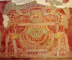 <p>Goddess fresco, Teotihuacan</p>