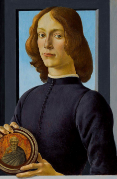 <p><strong>Portrait of a young man holding a Roundel</strong></p><p><strong>1480 </strong></p><p>Sandro Botticelli </p><p>$ 92.2 million </p><p>January 21, 2020</p>