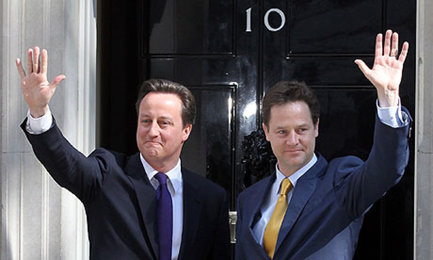 <p>A government that is formed of more than one political party. It is normally accompanied by an agreement over policy options and office of state, as was the Conservative-Liberal-Democrat coalition from 2010-2015</p>