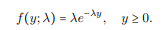 <p>E(X) = 1/λ σ<sup>2</sup> = 1/λ<sup>2</sup></p>