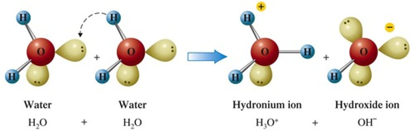 <p>At 24°C: Kw = [H3O+][OH-] = 1.00 × 10-14.</p>