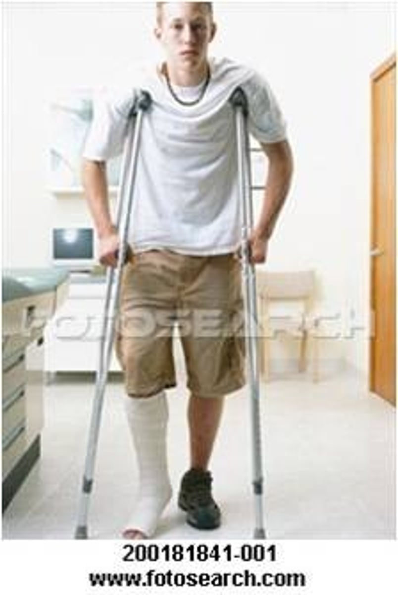 <p>crutches</p>