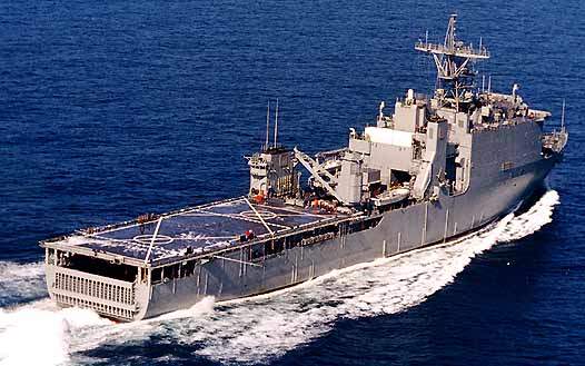 <p>Dock Landing Ships<br>Similar to LHAs, they support amphibious operations</p>