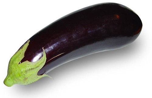 <p>eine Aubergine</p>