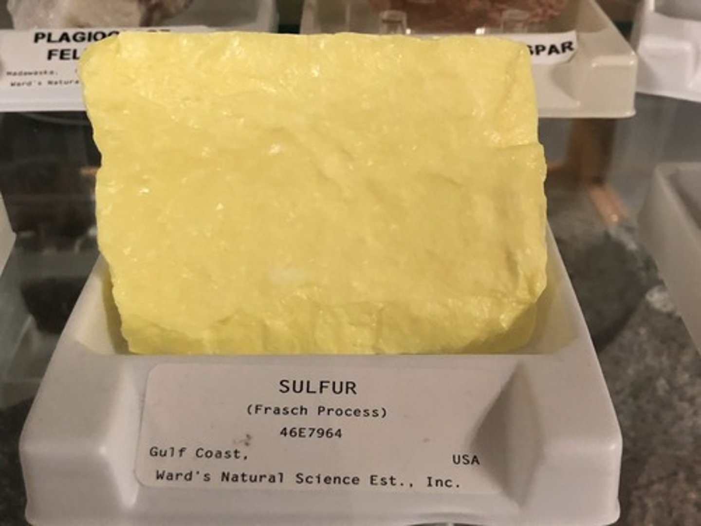 <p>sulfur</p>