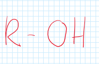 <p>A functional group consisting of one oxygen and hydrogen atom.</p>