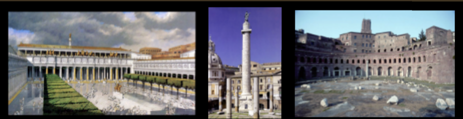 <p>FORUM OF TRAJAN </p>