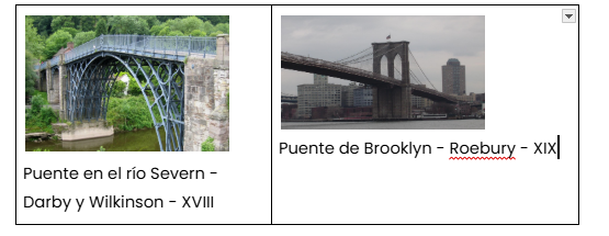 <p><span style="background-color: transparent;"><span>El primer puente metálico fue construido por Darby & Wilkinson sobre el río Severn. De allí en más, las distancias entre los apoyos irían aumentando considerablemente y las estructuras serían cada vez más livianas.</span></span></p>