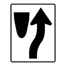 <p>This road sign means:</p>