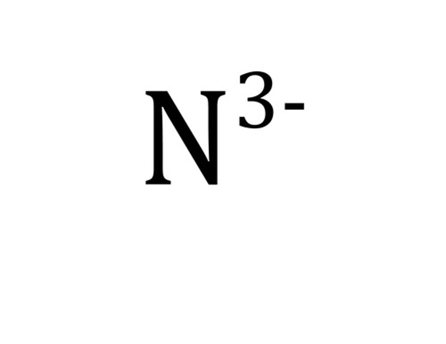 <p>N3-</p>