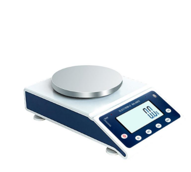 <p>Weigh samples</p>