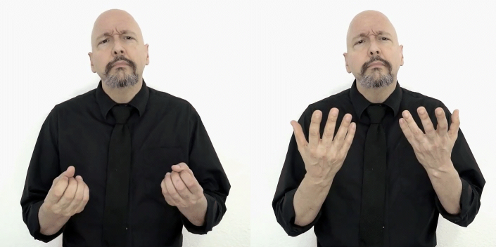 <p>“questioning” facial expression</p>