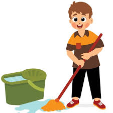 <p><strong>English words:</strong> I cleaned</p><p><strong>Personal connection: </strong>I cleaned the kitchen</p>