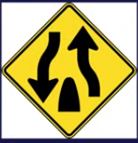 <p>What does the sign below indicate?</p>