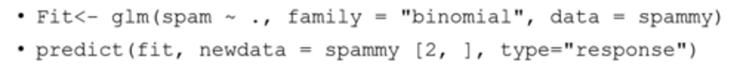 <p>the probability of being spam for observation #2</p>