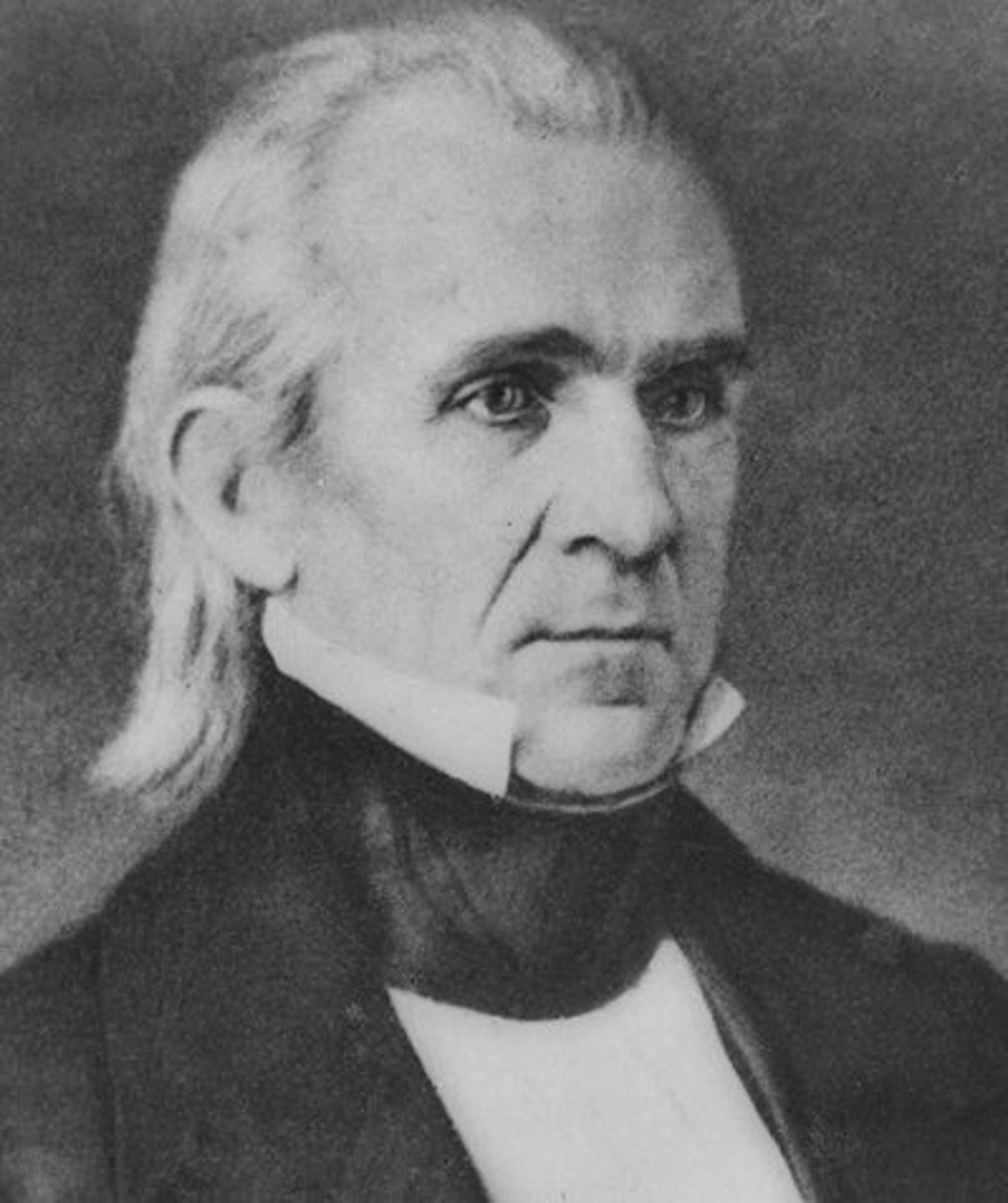 <p>President of the United States during the annexation of Texas, Oregon Treaty, and Mexican-American War</p>