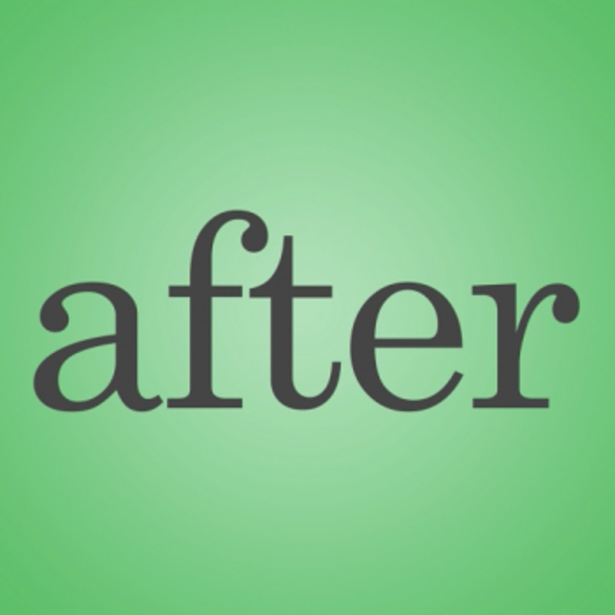 <p>after</p>
