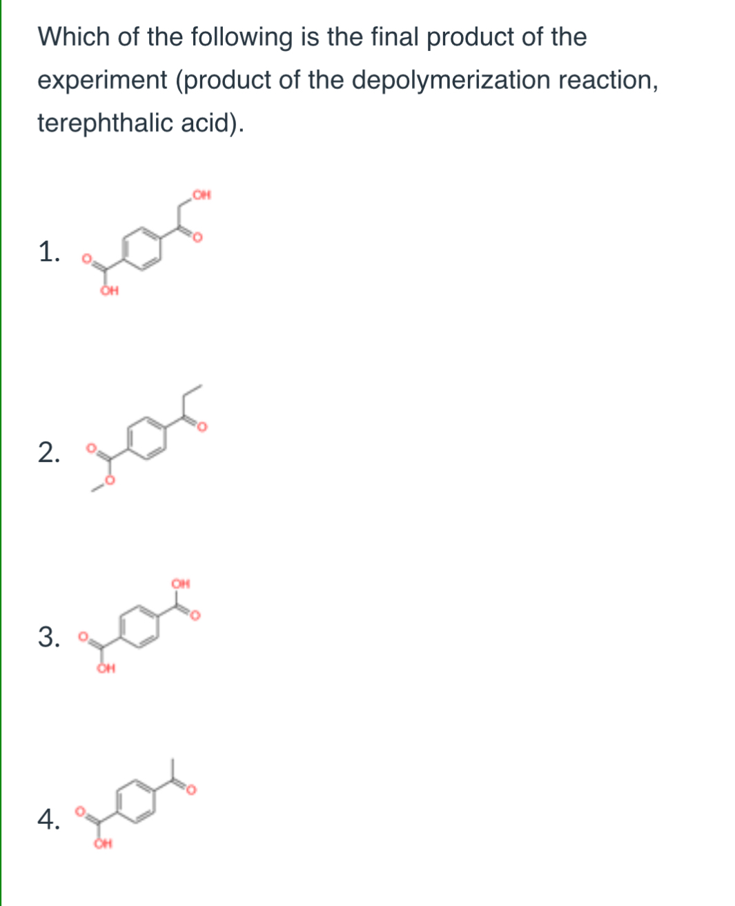 <p>(Lab 8: braking down plastics)</p>