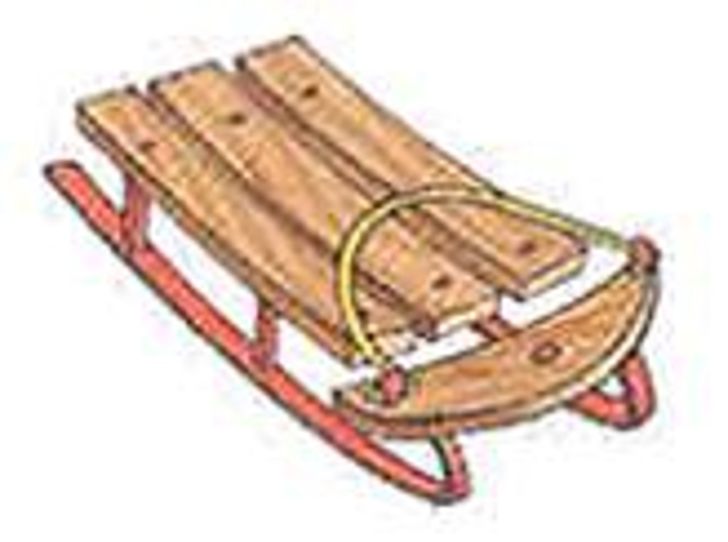 <p>A small vehicle of various designs used for sliding over snow.</p>