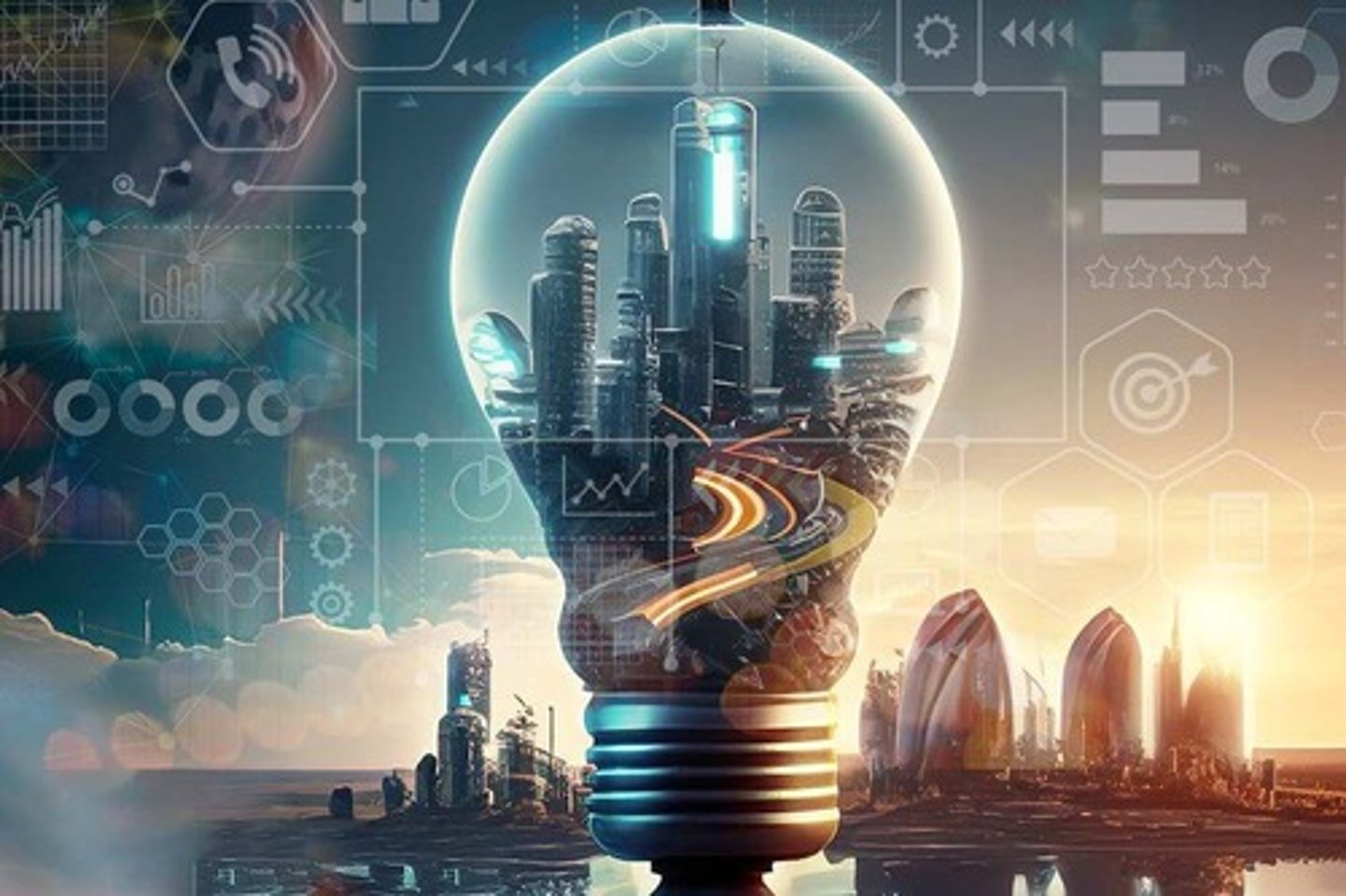 <p>Innovation increases efficiency of production and introduces new goods and services.</p>