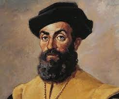 .Funded by Spain 
.Had 5 ships
.Named the Pacific Ocean 
.He sailed west to reach Ptilippear
.His crew  returned to Spain as the first people to travel around the world.