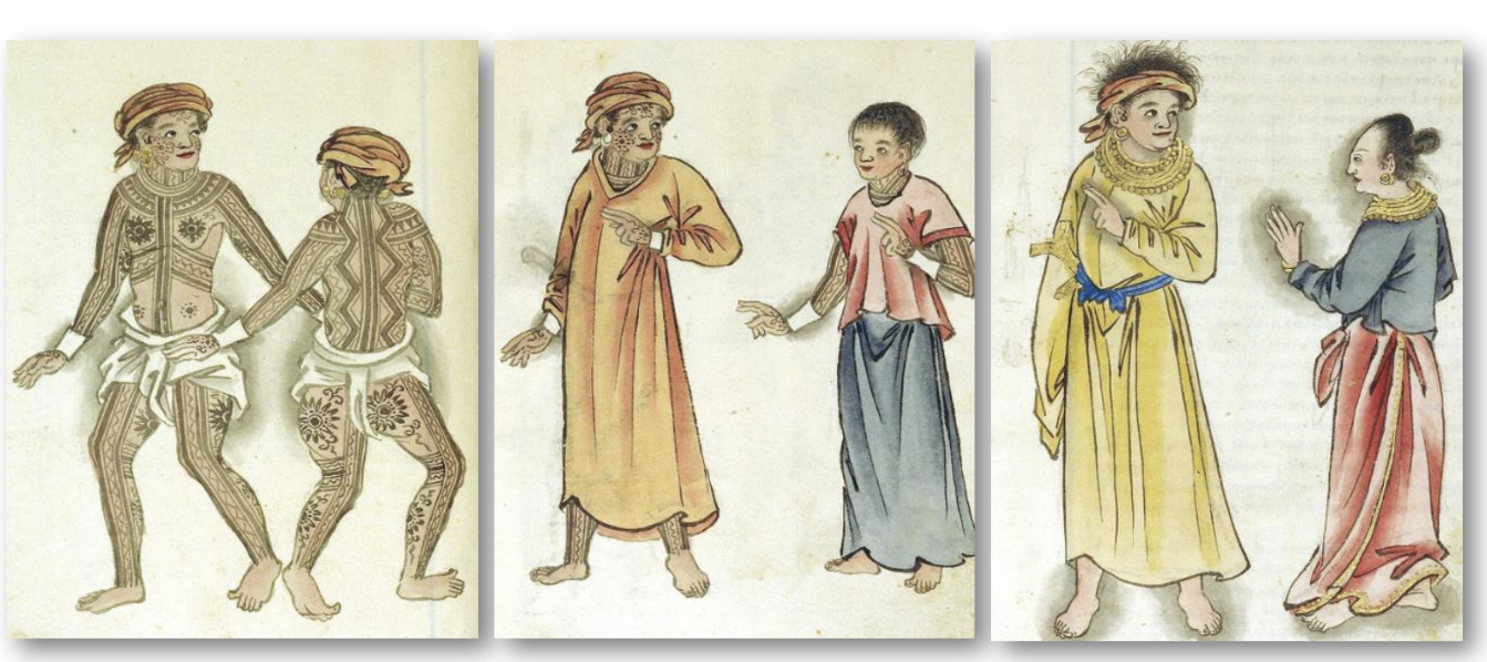 <p>this pertains to the attire of pre-colonial ____</p>