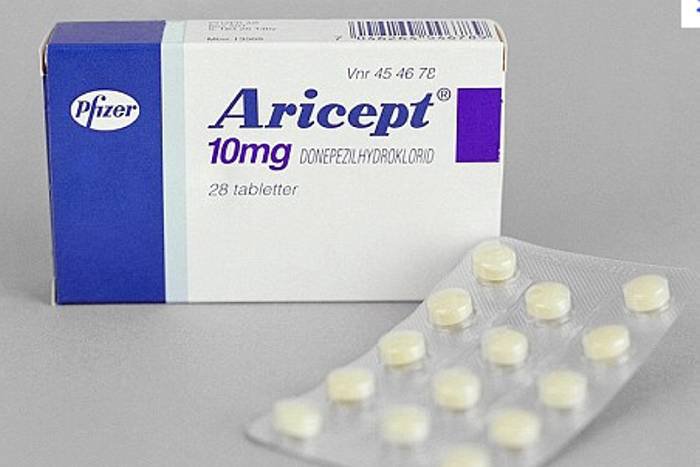 <p>Aricept (AChE inhibitor)</p>