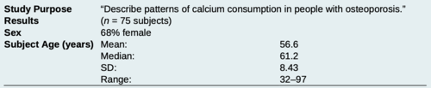 <p>normally distributed (bell shaped)</p><p>3 multiple choice options</p>